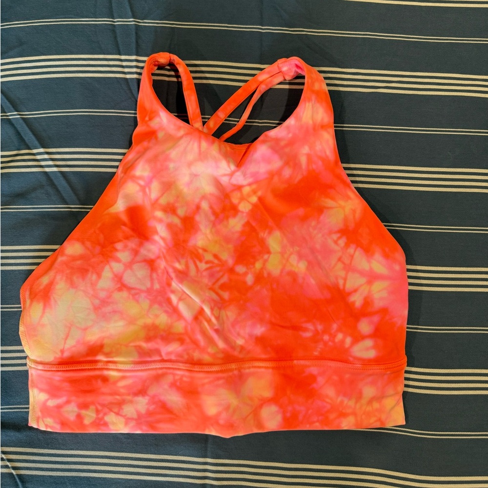 Lululemon Energy Bra High Neck Long Line